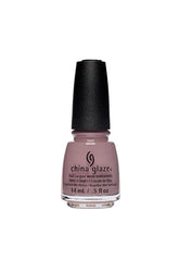 Frontage of 0.5-ounce Capped China Glaze Nail Lacquer with Head To Taupe color variant
